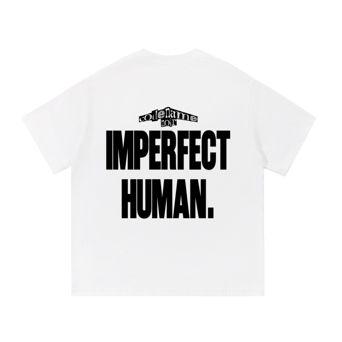 "Imperfect Human" White