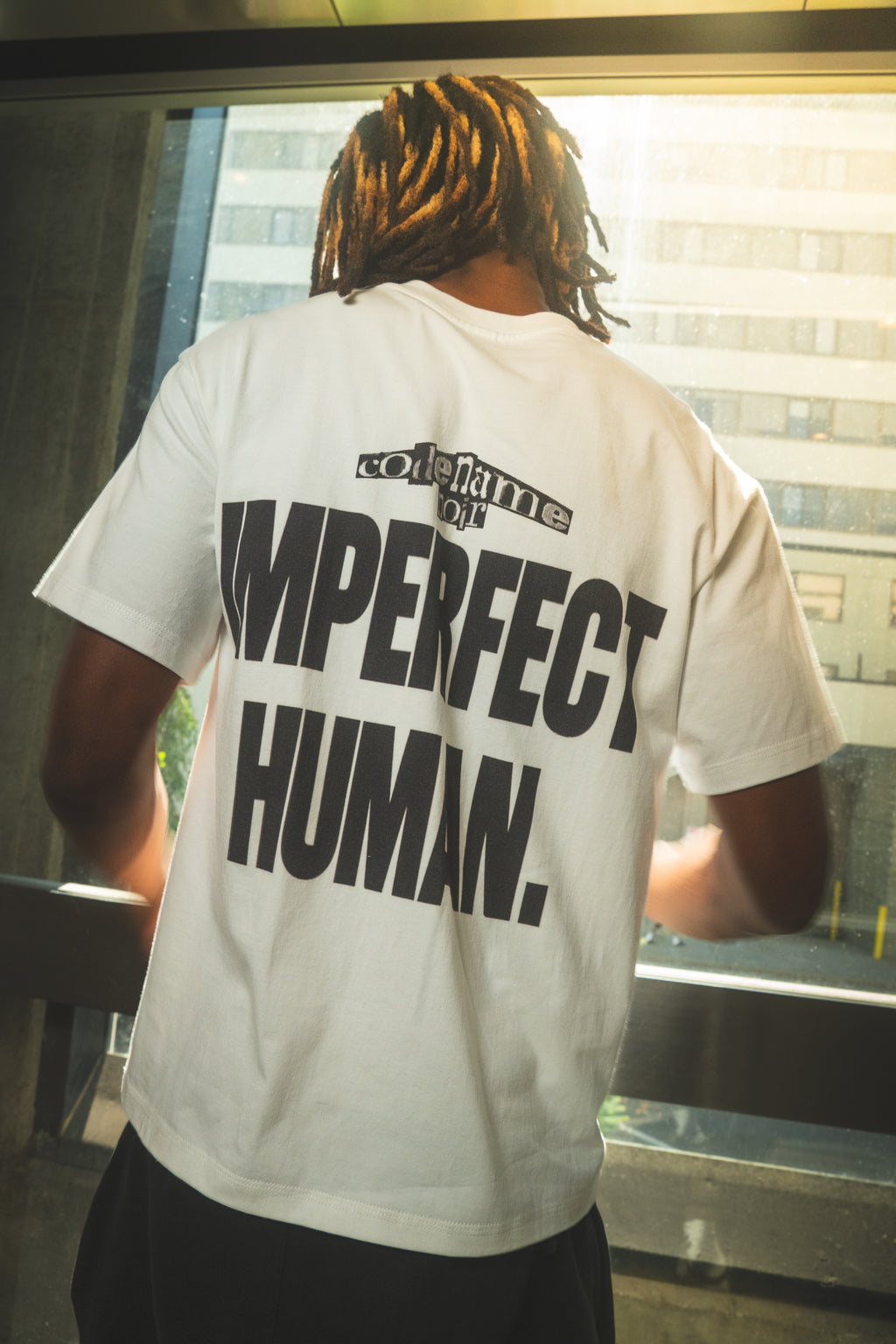 "Imperfect Human" White