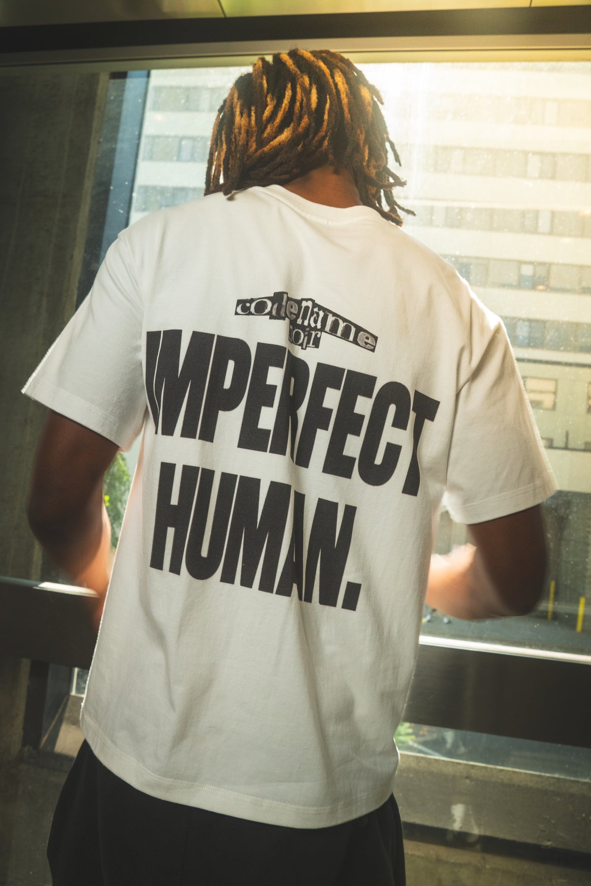 "Imperfect Human" White